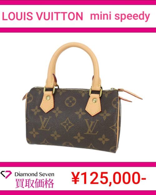 ルイ・ヴィトン「ミニ・スピーディ（Mini Speedy）」 / モノグラム