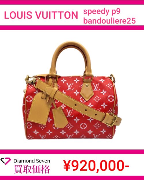 ルイ・ヴィトン「スピーディ P9 バンドリエール 25（M24425）」