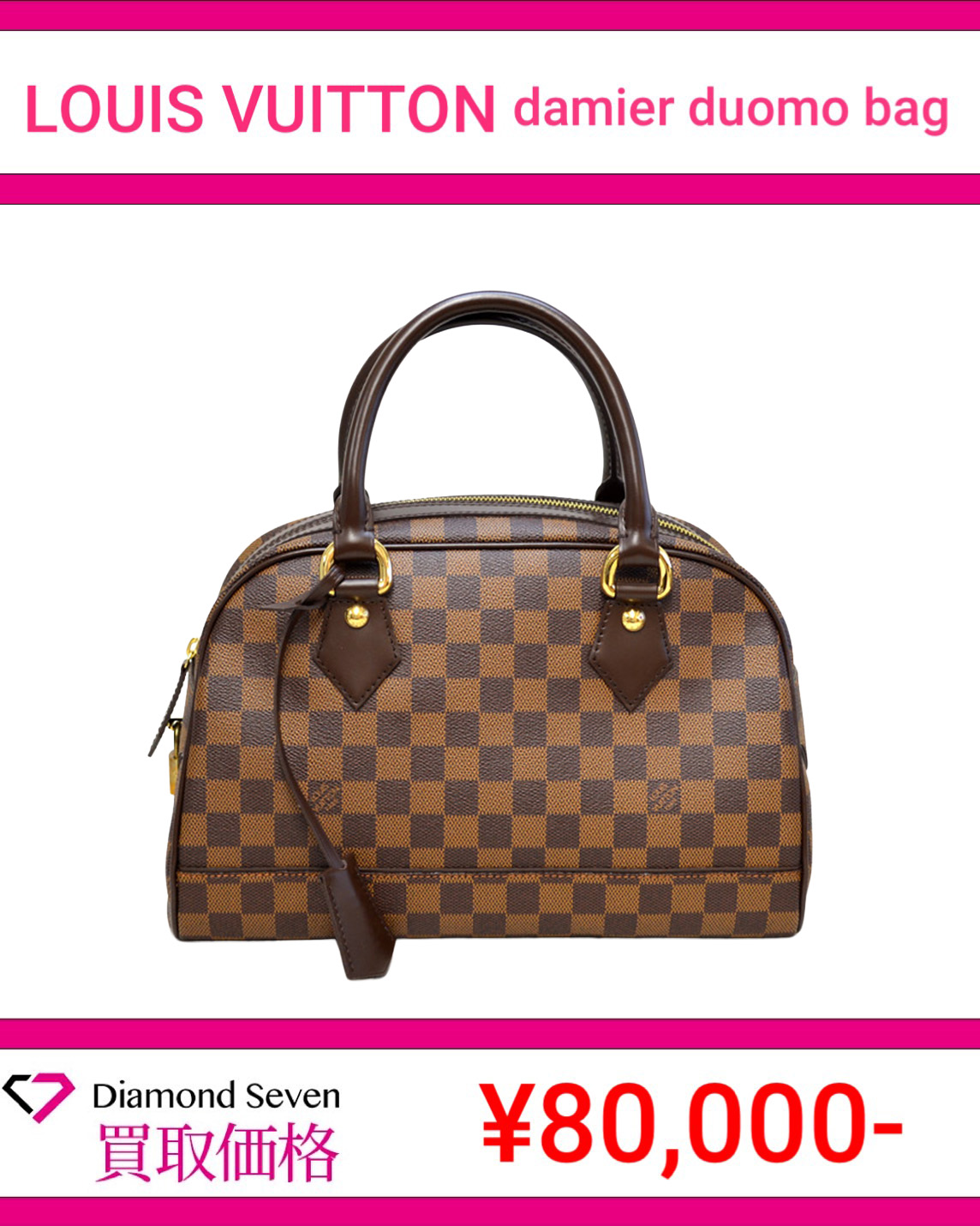 ルイ・ヴィトン「ダミエ デュオモ（Duomo）」